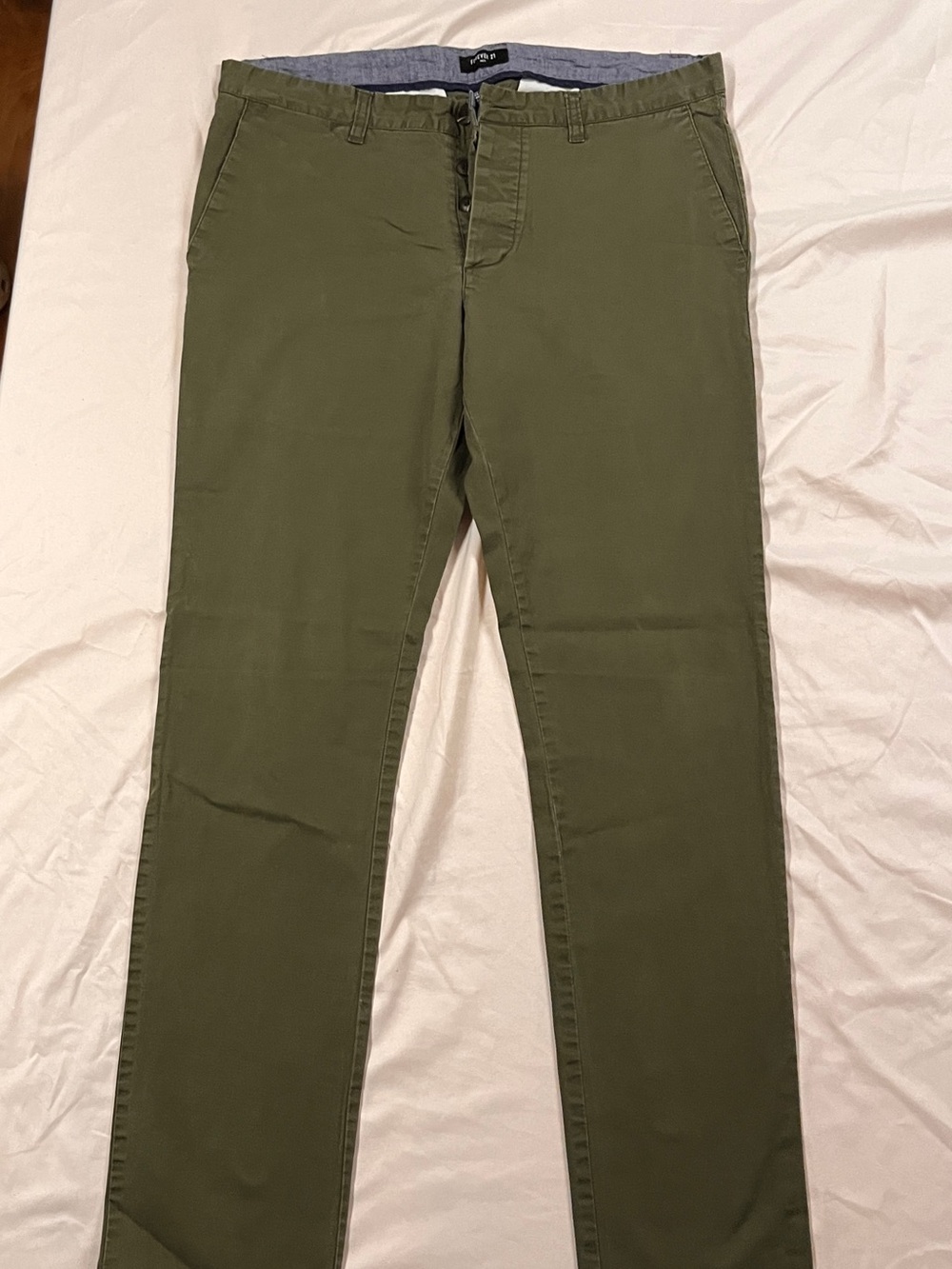 Forever 21 Olive Green Men's Chinos